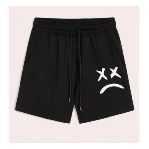 Black Marshmellow Summer Short And Beach Wear