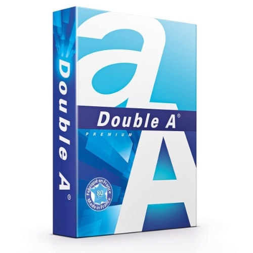 Double A A4 White Printer 5 Reams Paper Carton