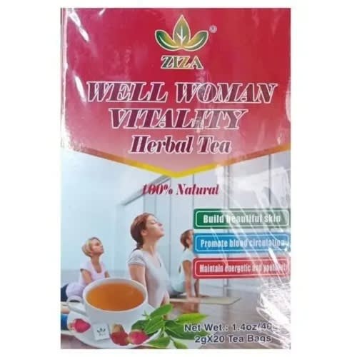 Well Woman Vitality Pure Herbal Tea - 2g x 20bags