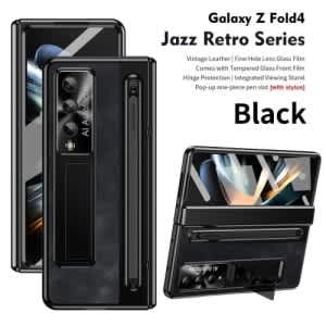 Galaxy Z Fold 5 Case With S Pen Holder - Black