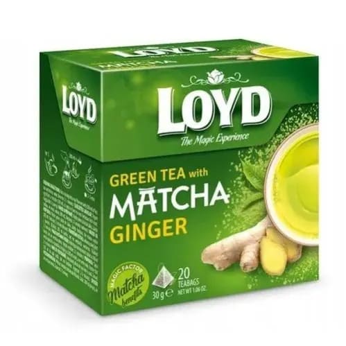 Loyd - Green Tea With Matcha Ginger - 20 Teabags