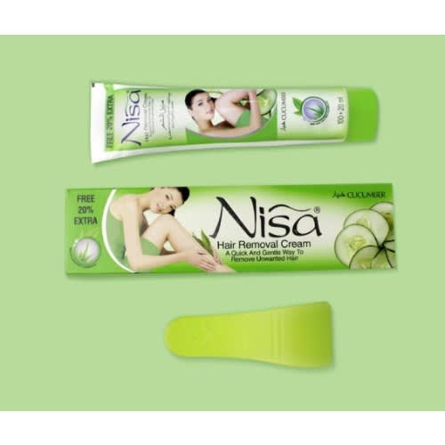 Nisa Hair Removal Cream Cucumber - 120ml