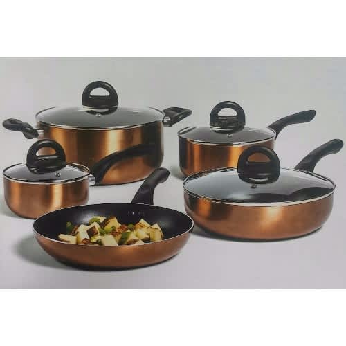 Philippe Richard 9-pc. Non-Stick Aluminum Cookware Set