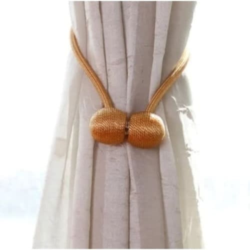 Magnetic Curtain Decorative Tiebacks - 2pieces