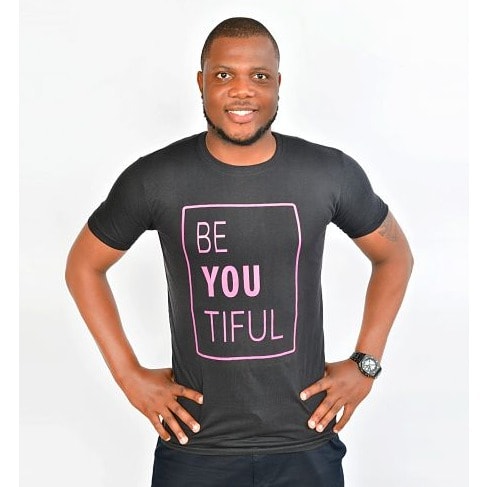 Be You Tiful Premium Tshirt -black