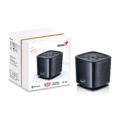 SP-925BT V4.0 Bluetooth Stereo 2x5W Surround Sound with Built-In Mic - Black