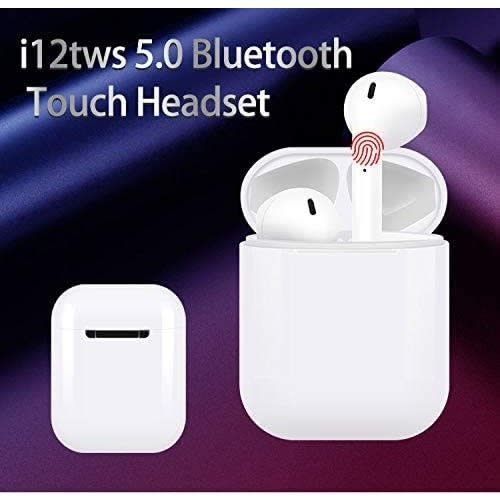 Earpod i12 With Wireless Charging Case