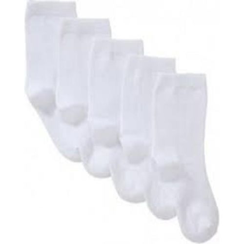 Unisex Back To School 4 Pieces Socks - White