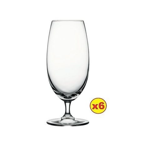 Primetime Beer Glass Set - 450cc X 6pcs + 20g Milo Sachet