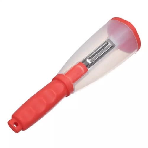 Multifunction Fruit And Vegetables Skin Peeler- Red
