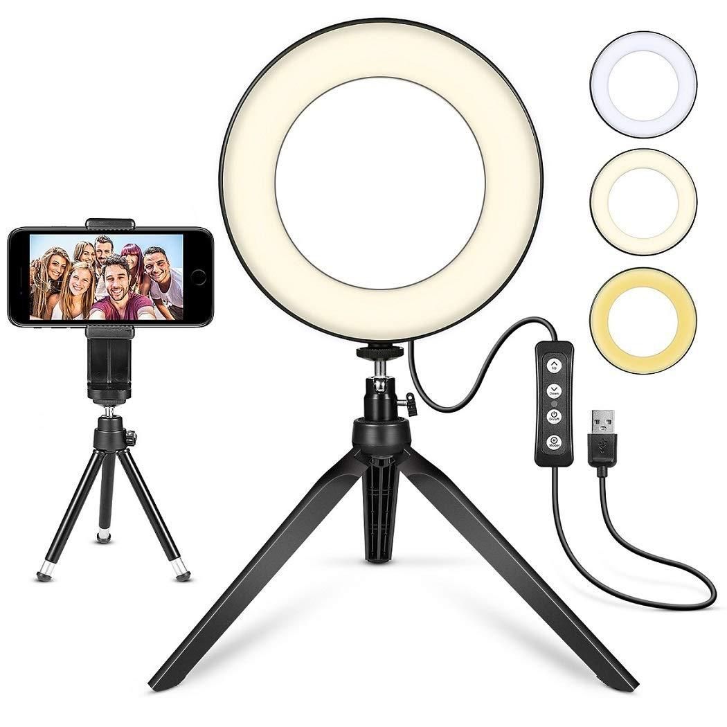LED 6 Inch Ring Light Fill Light