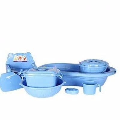 Affordable Baby Bath Set - Blue