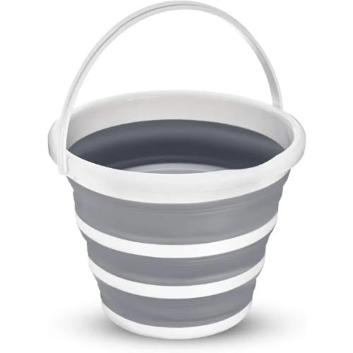 Collapsible Foldable Silicone Bucket With  Handle - 10l