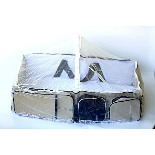 Big 2 In 1 Baby Bag And Bed With Mosquito Net