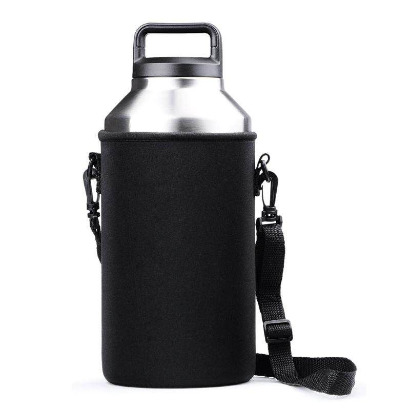Bottle Sleeve Carrying Pouch Bag With Handle For Yeti 18/36/ 64 Oz Cup 64oz 64OZ