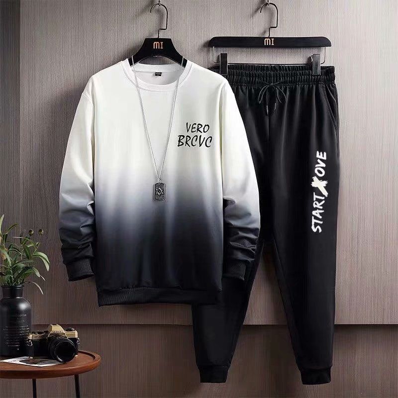 Men's Sports Suit Casual Sweater Set
