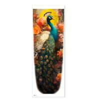 Colorful Peacock Full Arm Leg Temporary Waterproof Tattoo Sticker