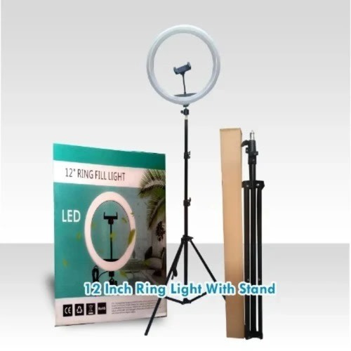 Ring Light 12" With Tripod Stand 2.1"
