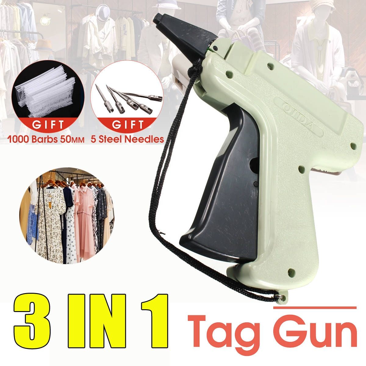 A Tags Machine Clothing Price Labelling Tagging Gun