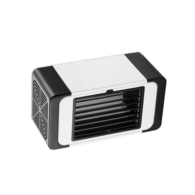 Mini Air Cooler Household Refrigeration Air Conditioning Fan Dormitory Ice Cooling Appliance Fan Small Portable