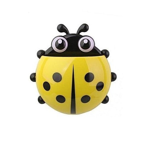Ladybug Suction Toothbrush Holder