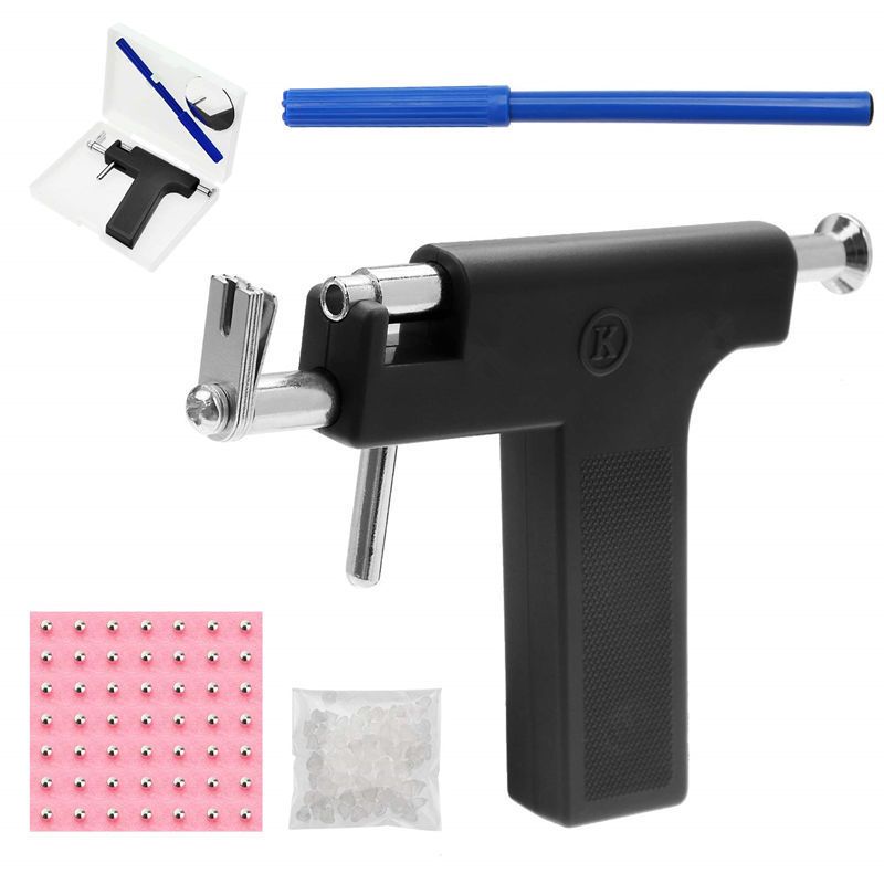 Ear Piercing Gun Set Ear Nose Navel Body Piercing Safety