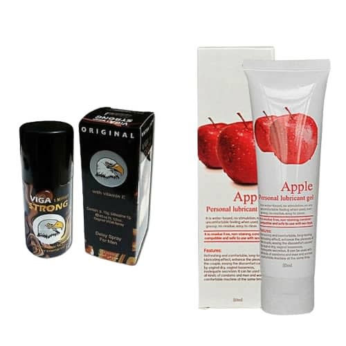 Men Natural Delay Spray For Prolong Sex With Silk Touch Water Based Sex Lubricant- 100ml