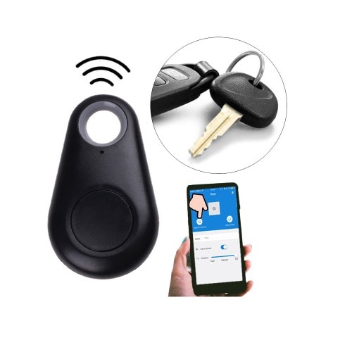 Smart Anti-theft Anti-lost Device Finder - Black