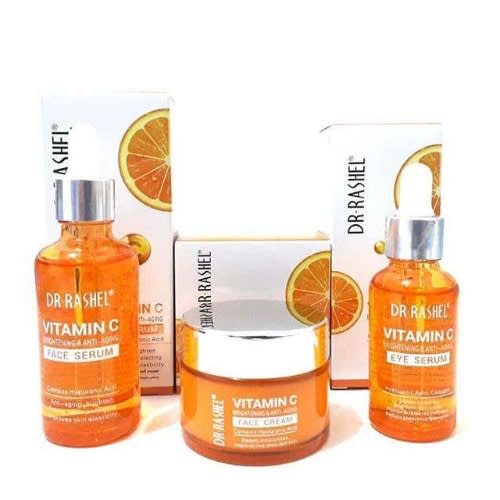 Vitamin C Series Pack Of 3 Face Cream + Eye Serum + Face Serum