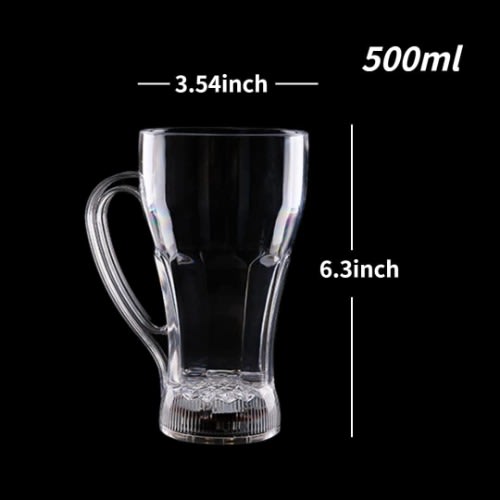 Blinking Glass Liquid Activated