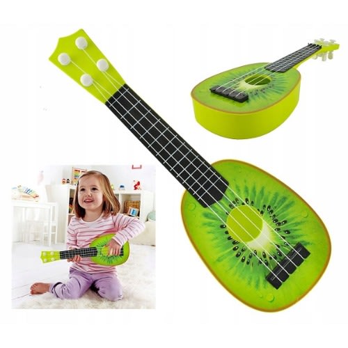Ukulele Kid's Guitar - Kiwi Fruit Design