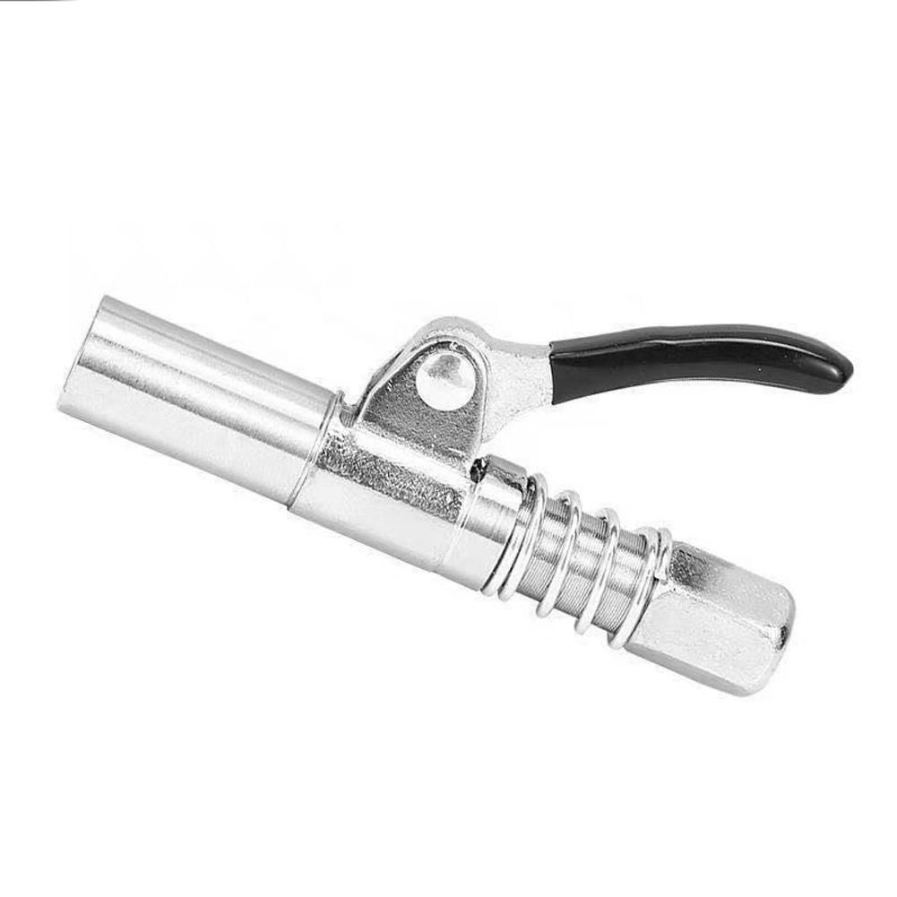 Heavy-Duty Quick Release Grease Machine Coupler Grease High Pressure Nozzle Locking Clamp Type Grease Nozzle Coupler High Pressure Labor Saving Grease Machine Nozzle Grease Machine Accessory Suitable for M6 M 8 M 10