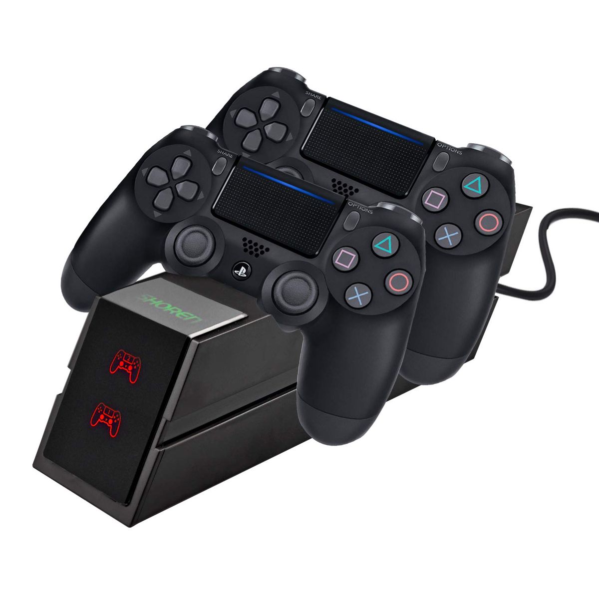 PS4 Controller Charger Dual Charging Dock Station Mount