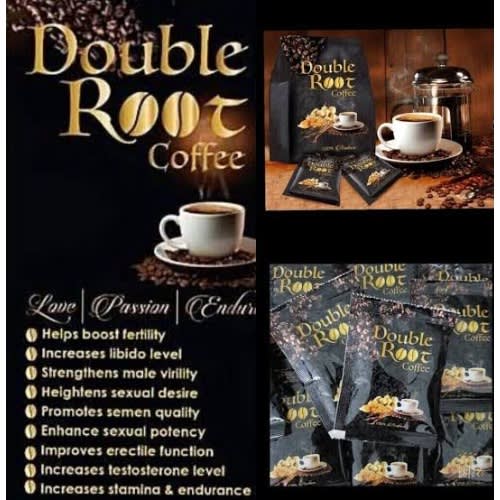 Double Root Coffee For Optimum Sexual Performance - 6 Sachets in a pack
