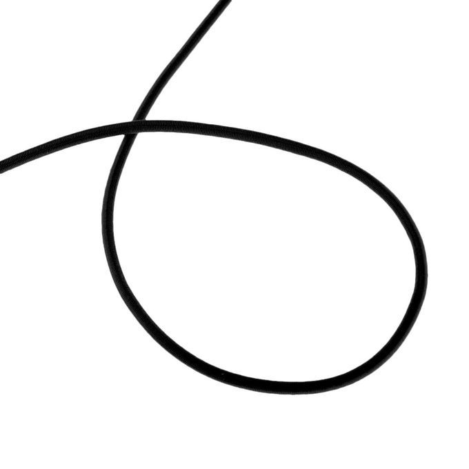 2mm Elastic Shock Cord Marine Kayak Stretch String Rope Tent 50m Black