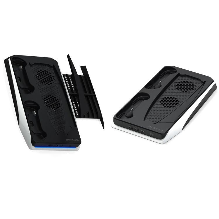 2 PCS Cooling Fan Charging Base For PS5