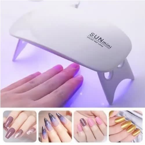 Uv Led Lamp Nail Dryer - 6W - White