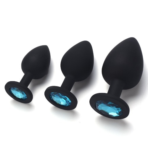 Anal Silicone Butt Plug - 3 Set