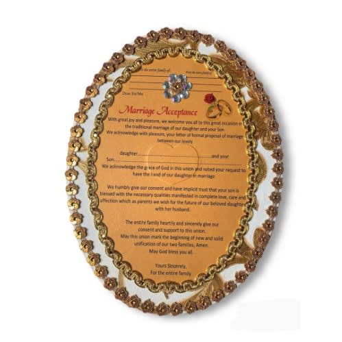 Oval Proposal And Acceptance Letters