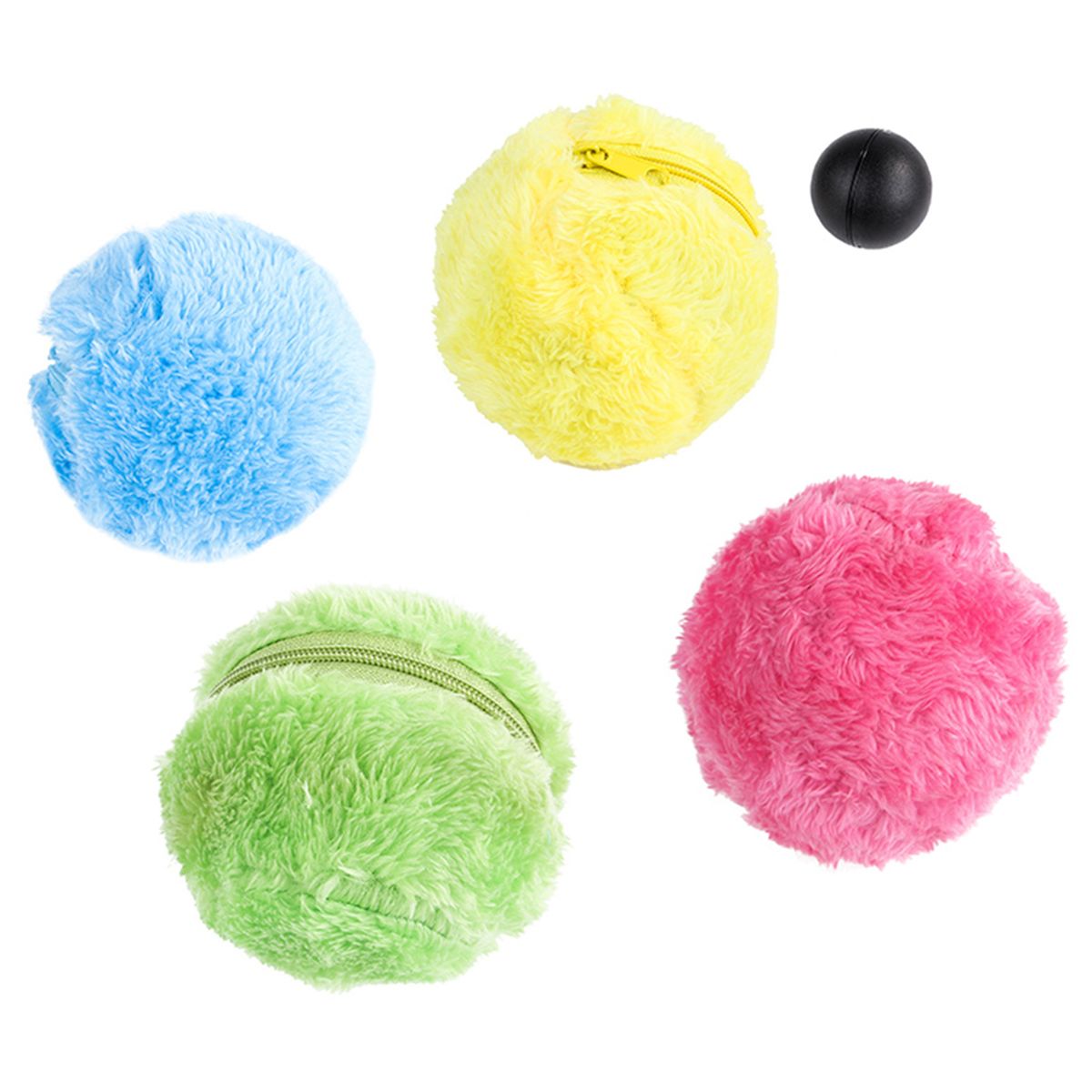 Pet Dog Cat Automatic Roller Ball Toy Dog Plush Toy Motion