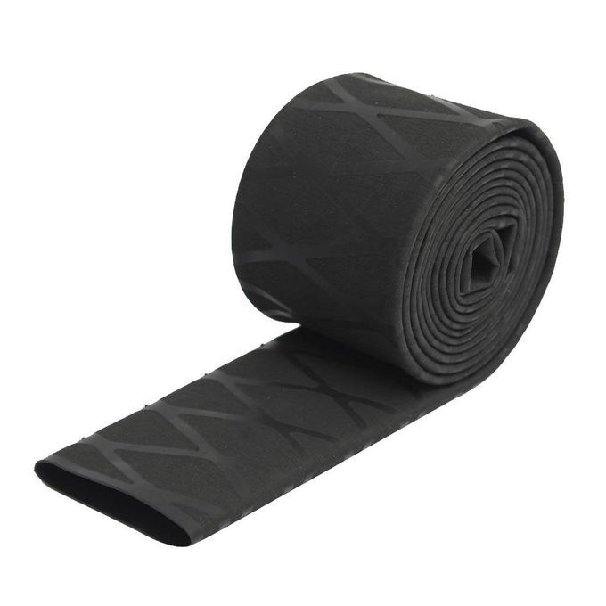 Rod Wrap Anti-slip Racket Grip Tape Heat Shrink Tubing Black