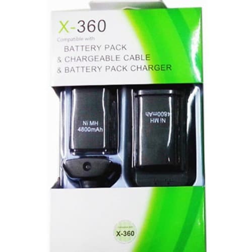 Play & Charge Kit Cable For Xbox 360