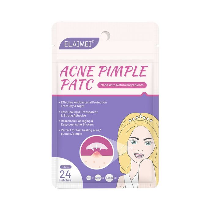 24 Patches Acne Pimple Patch Invisible Acne Removal