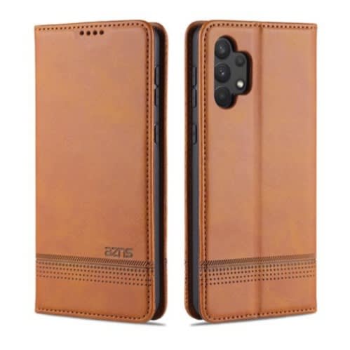 Samsung Galaxy A32 4g Leather Flip Case - Brown