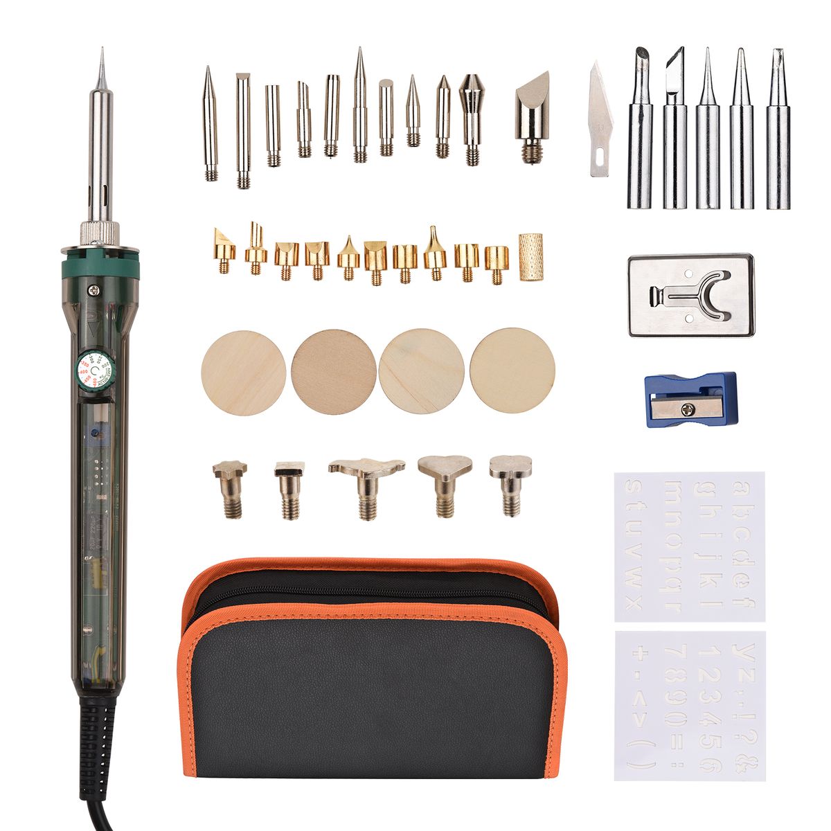 Wood Burning Kit 43pcs Multifunctional Wood Burner Tool