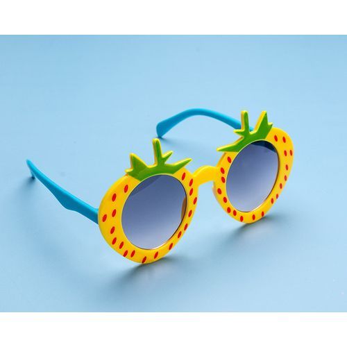 Unisex Kids Fashion Glasses (Yellow)