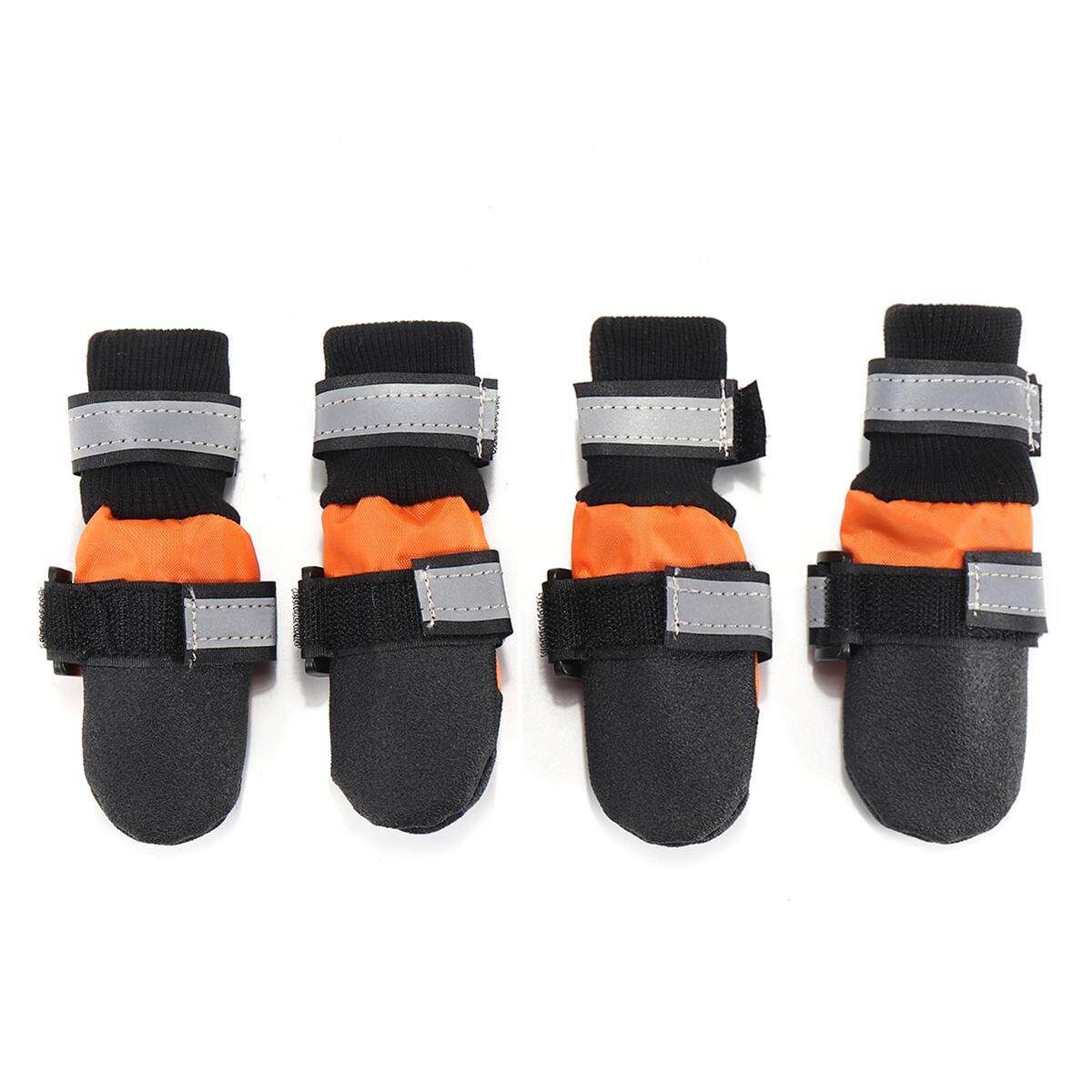 Large Dog Shoes Boots Booties Snow Winter Waterproof Reflective Anti-slip # XL XL