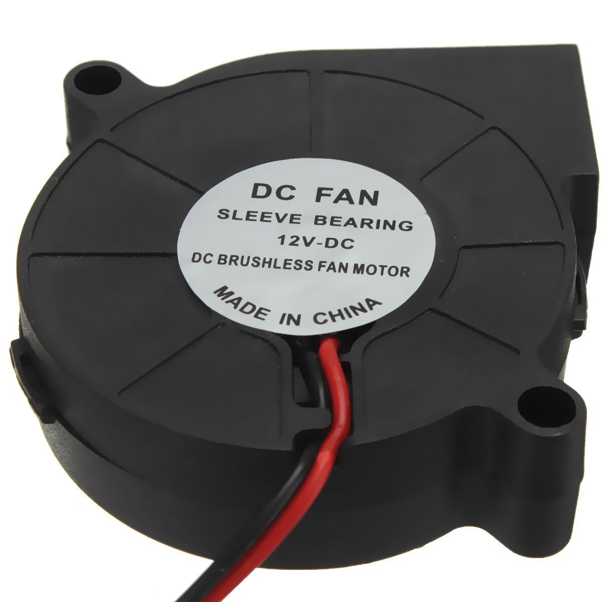 12V 50mm Blow Radial Cooling Fan Hotend / Extruder For RepRap 3D Printer