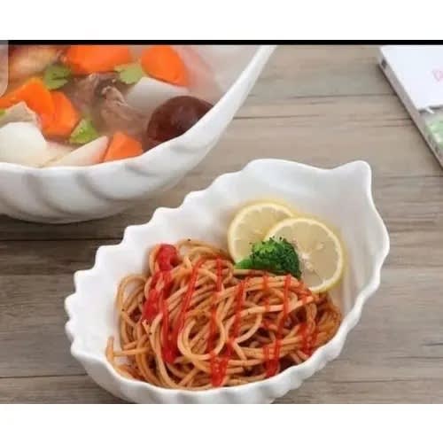 Flower Shape Unbreakable Plates-set Of 6