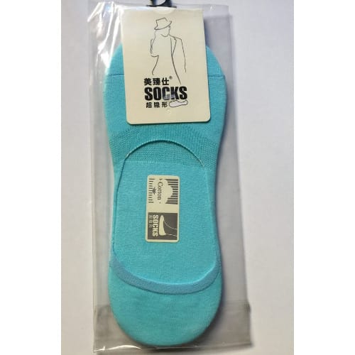 Men's Invicible Low Socks- Blue